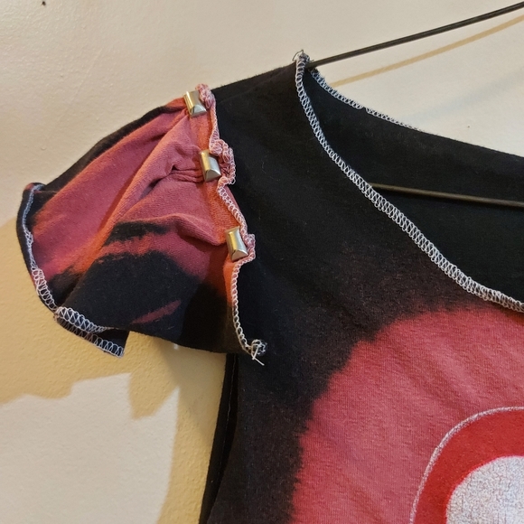Handmade distressed Rolling Stones crop! - Picture 3 of 5